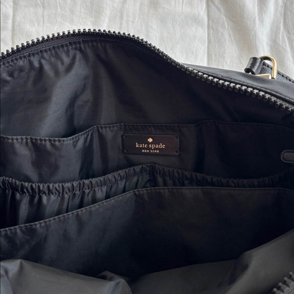 Kate Spade Black Baby Bag Excellent Condition - Picture 4 of 8